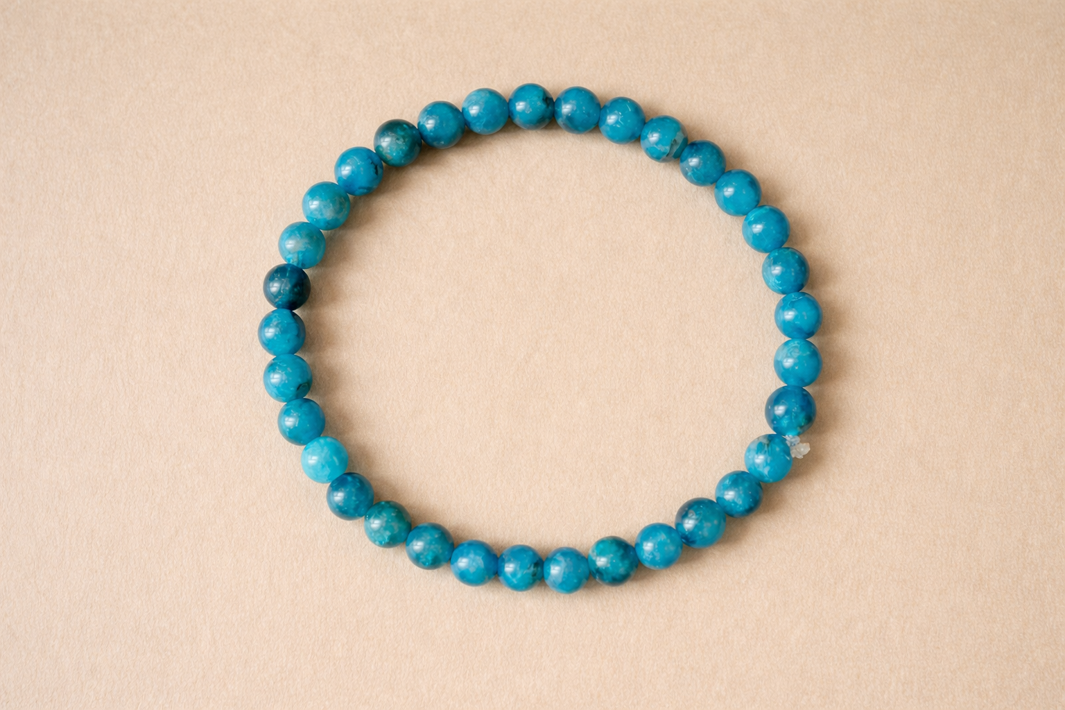 Bracelet Apatite bleu-Collection UNIE