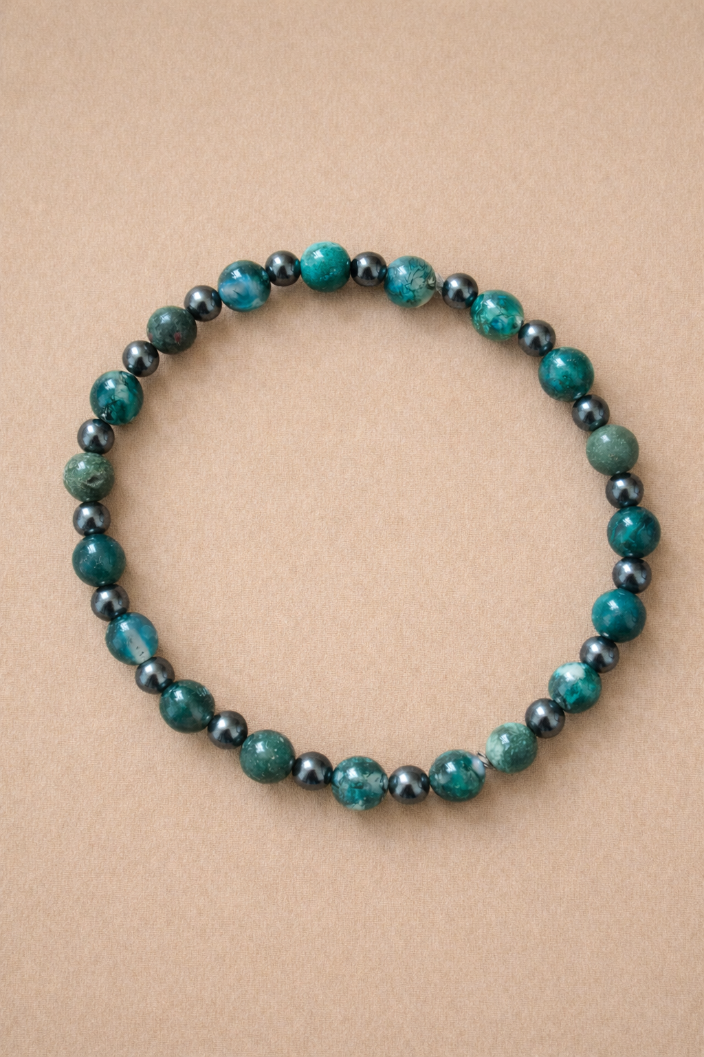 bracelet Jaspe Héliotrope