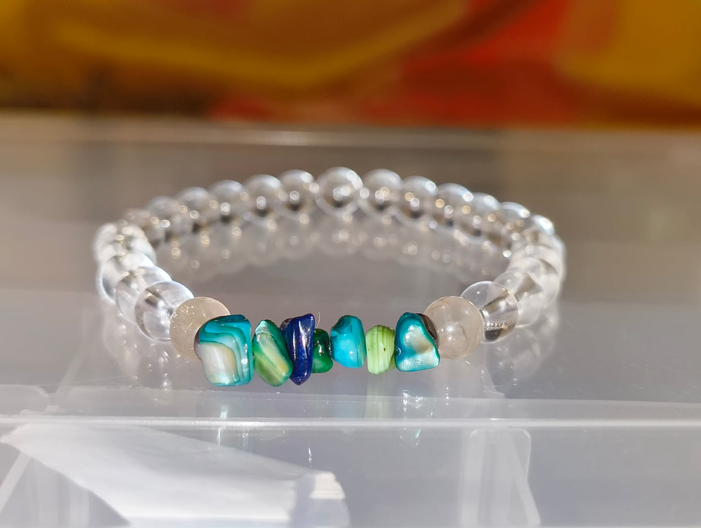 Bracelet "Clarté & Vitalité" — Collection Aiguille d'Or / Fragments