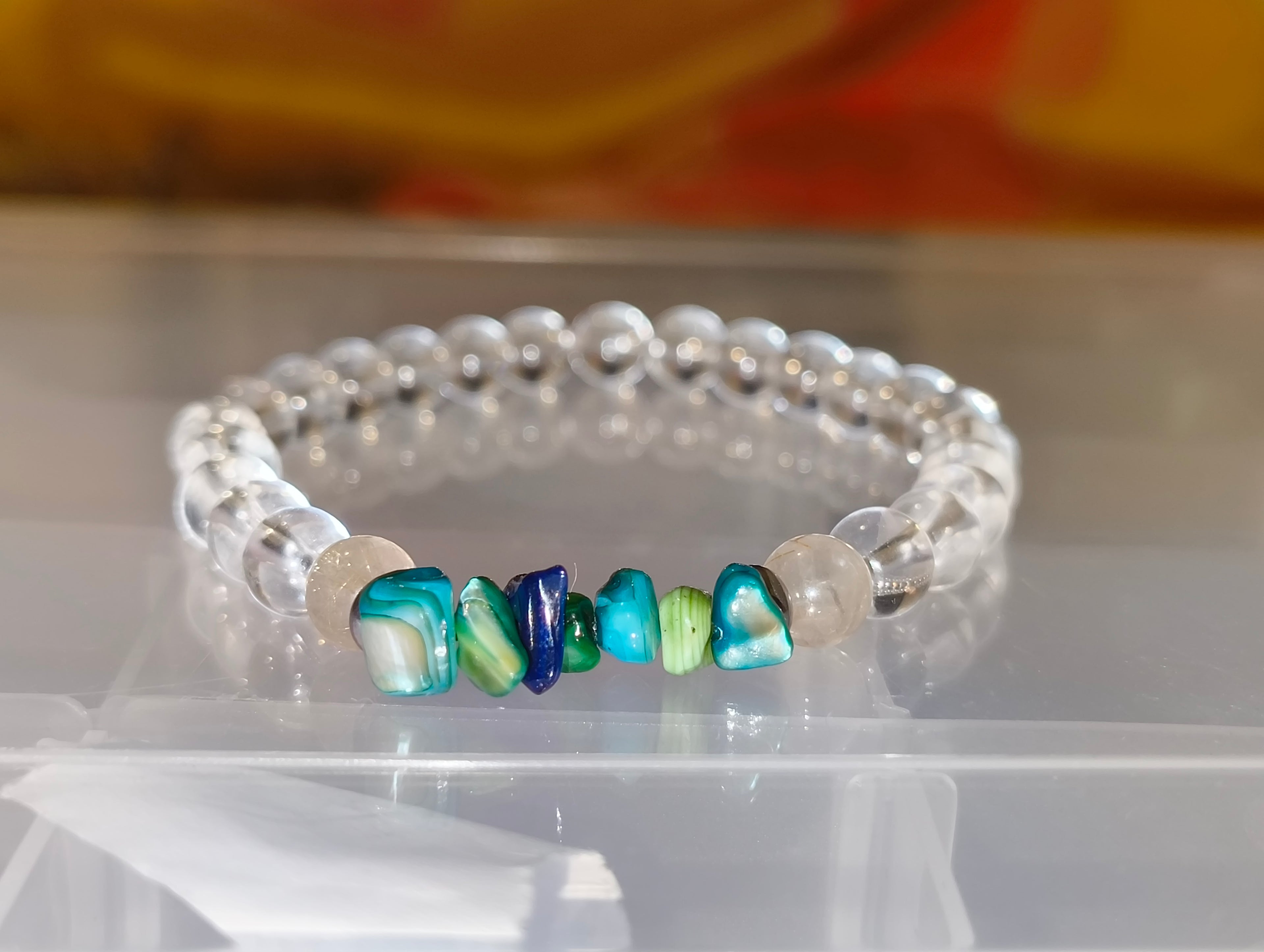 Bracelet "Clarté & Vitalité" — Collection Aiguille d'Or / Fragments